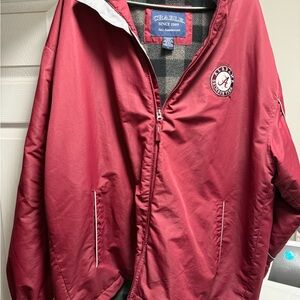 Crable Alabama Crimson Zip Up Jacket With Hoodie
